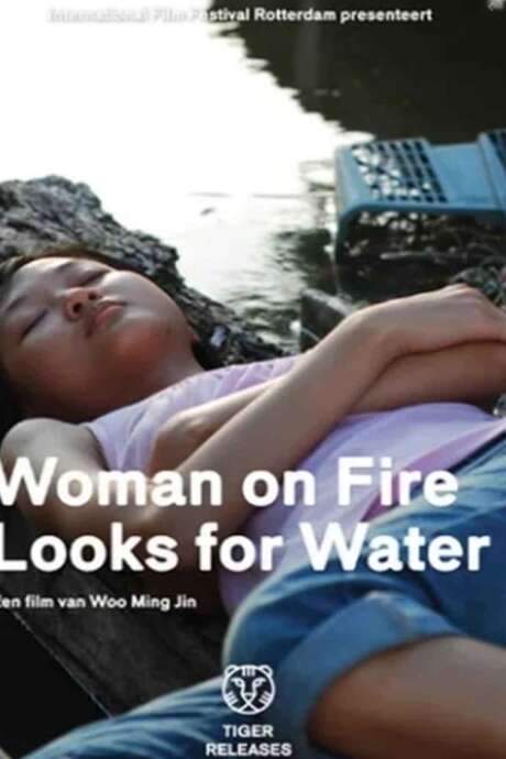 Woman on Fire Looks for Water